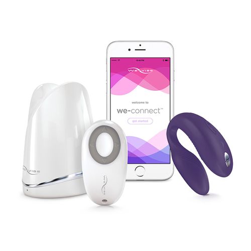 Wibrator dla par - We-Vibe Sync Couples Vibrator Purple na Arena.pl