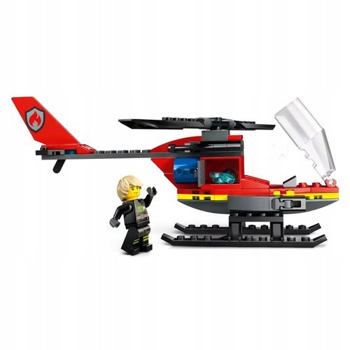 LEGO CITY 5+ STRAŻACKI HELIKOPTER RATUNKOWY 60411 na Arena.pl