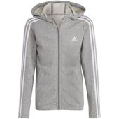 Bluza adidas Essentials 3-Stripes Full-Zip Hoodie Jr  IC3635 140cm