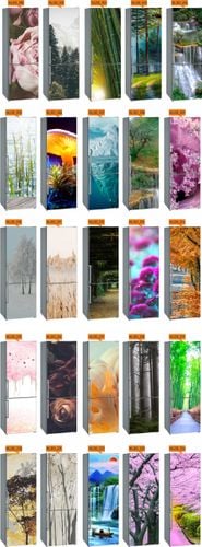 Naklejka Okleina Fototapeta na lodówkę 195cm na Arena.pl