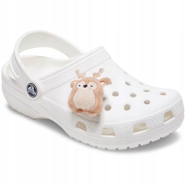 Przypinka Crocs Jibbitz Pin Do Butów Squishy Fuzz Reindeer zdjęcie 2