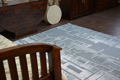 Dywan SAMPLE W2219 ivory / grey na Arena.pl