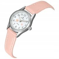 Komunia ZEGAREK PERFECT dla dziewczynki kwiatuszki girls KOLOROWE PASKI