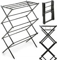 KADAX Suszarka Na Pranie Stojąca Pionowa Balkonowa 104cm Stalowa Stabilna