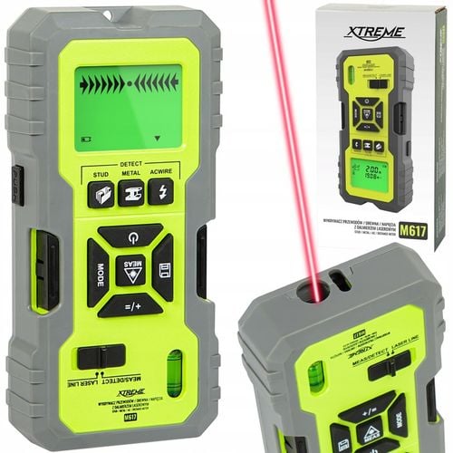 WYKRYWACZ 5W1 DETEKTOR DREWNA METALI NAPIĘCIA PRZEWODÓW DALMIERZ na Arena.pl