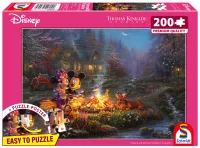 Schmidt PQ Puzzle 200 el. THOMAS KINKADE Myszka Miki & Minnie (Disney)