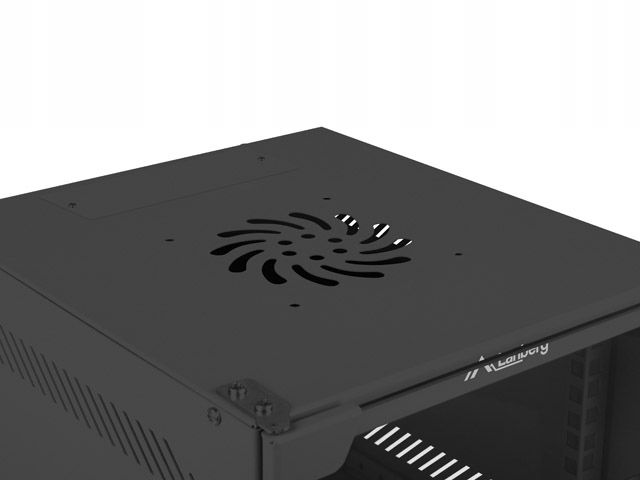9U Szafa RACK wisząca 10" czarna Lanberg zdjęcie 6