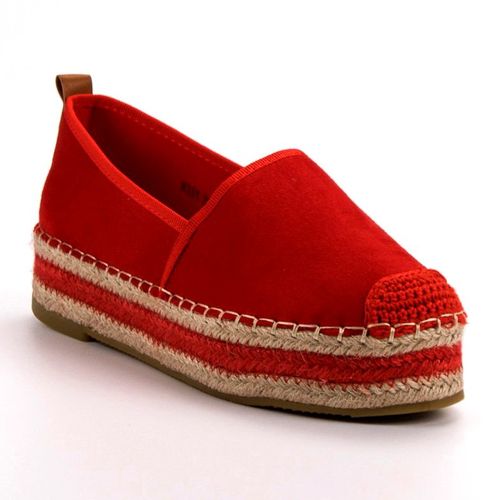 Zamszowe Espadryle Na Platformie r.40 na Arena.pl
