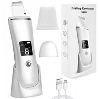 Peeling Kawitacyjny 5w1 Bezprzewodowy do Twarzy Jonofereza GŁADKA SKÓRA