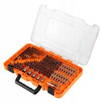 NEO TOOLS ZESTAW WIERTEŁ BITÓW NASADKI 120 ELEMENTÓW WALIZKA 56-623