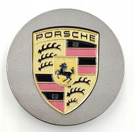 PORSCHE DEKIELEK na felgę zaślepka felgi KAPSEL kołpaczek PORSCHE 76mm 1szt