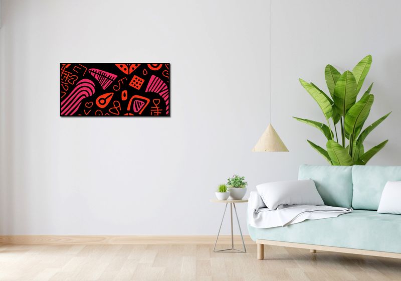 Plakat 91,3x44,5cm Rytm Wzorów zdjęcie 4