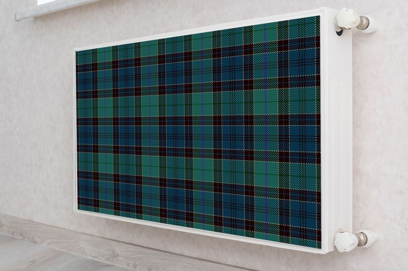 Osłona Magnetyczna Na Grzejnik Szkocka Krata 90cm x 60cm zdjęcie 4