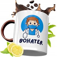 Kubek Bordowy Dla Doktora Na Urodziny Prezent Z Nadrukiem Ze Zdjęciem