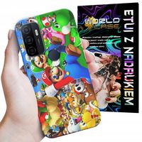 ETUI CASE DO OPPO A53s A53 2020 - SUPER MARIO BROS BAJKI WZORY WYBÓR
