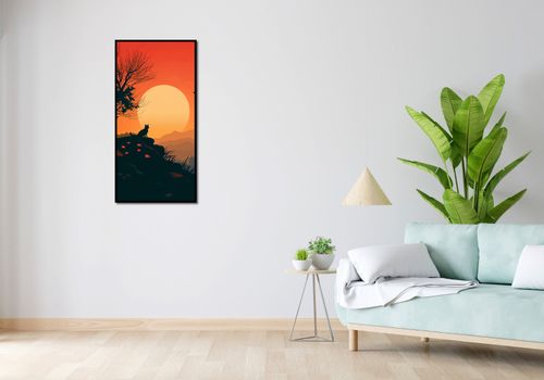 Plakat 50x100cm Kocie Wzgórze na Arena.pl