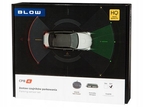 CZUJNIKI PARKOWANIA COFANIA BUZZER GŁOŚNIK PRZÓD TYŁ ZESTAW PDC 4x SENSOR na Arena.pl