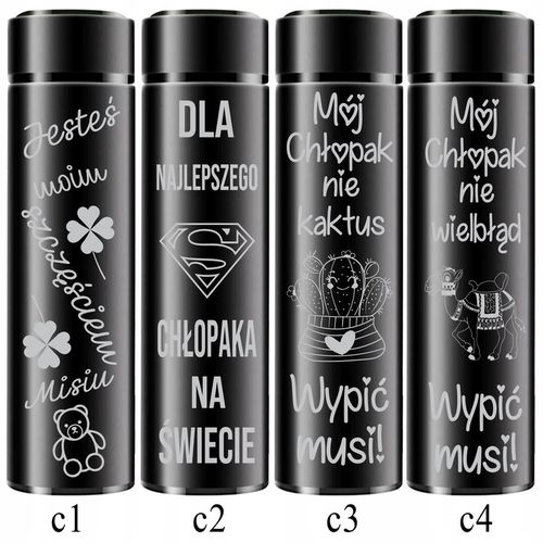 KUBEK TERMICZNY TERMOS PREZENT na Walentynki dla niej niego Dzień Kobiet na Arena.pl