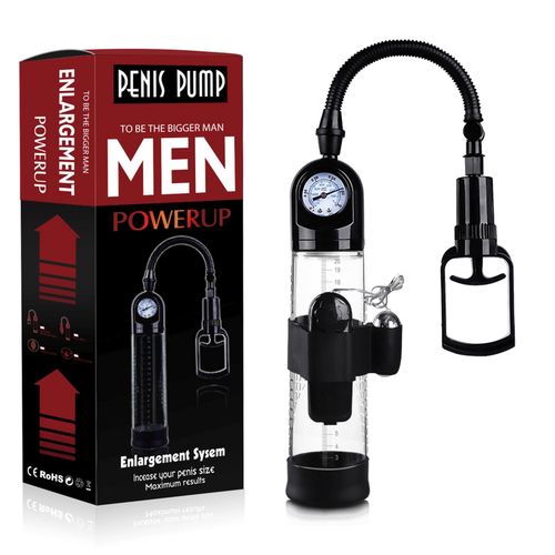 Pompka-Powerpump MASTER Vibrating - Black&Clear na Arena.pl