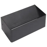 Metalowy czarny kinkiet LED 12,5W dwustronny nowoczesne oświetlenie