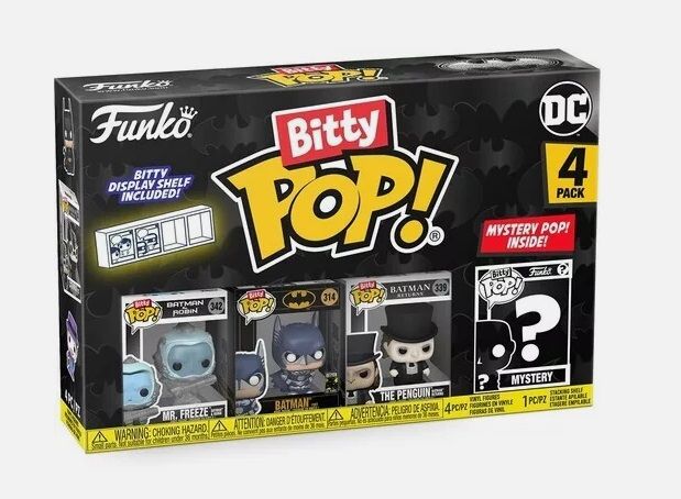 Funko Bitty POP! DC Batman Mr. Freeze 2cm 4pak zdjęcie 1