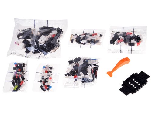 ZESTAW KLOCKI TECHNICZNE  AUTO BIAŁE na Arena.pl