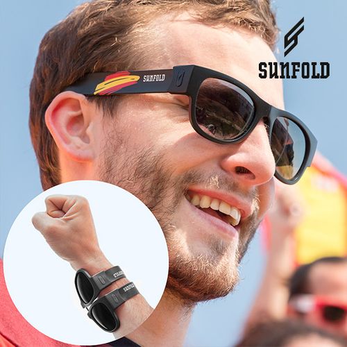 Black Sunfold Spain World Cup Roll-Up Sunglasses na Arena.pl