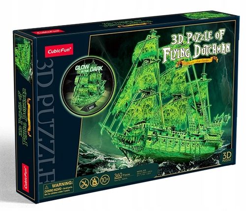Puzzle 3D Latający Holender na Arena.pl
