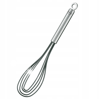 ROESLE Trzepaczka płaska z silikonem 27cm