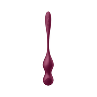 wibrujące kulki love birds vary connect app wine red satisfyer
