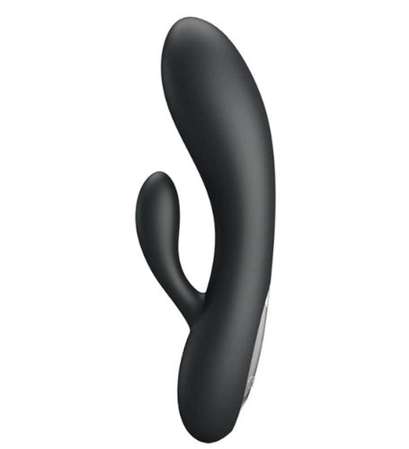 Czarny poręczny wibrator króliczek na Arena.pl