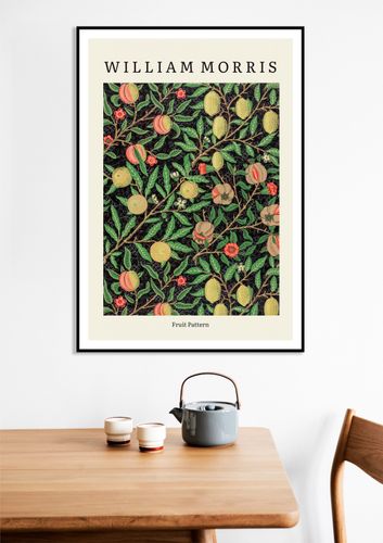 Plakat 40x60cm Design Fruit Pattern, Morris Vintage do Salonu na Arena.pl