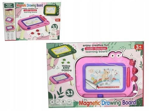 ZNIKOPIS TABLICA MAGNETYCZNA RYSOWANIA PISANIA STEMPELKI DLA DZIECI WOOPIE na Arena.pl