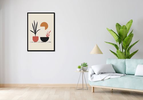 Plakat 64x90cm Domowy Ogród na Arena.pl