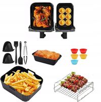 Slikonowy zestaw akcesoriów do airfryer formy i akcesoria