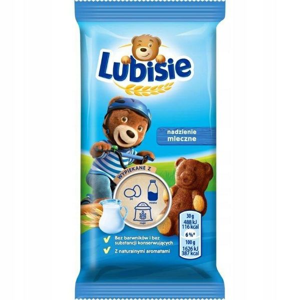LU PETITKI LUBISIE MLECZNE 30G zdjęcie 1
