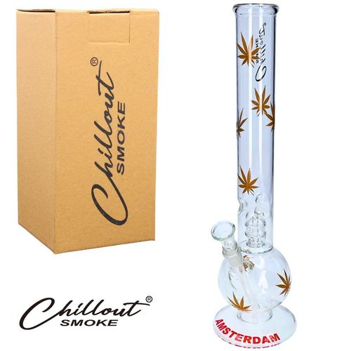 Bongo Szklane Chillout Smoke 45 cm perkolator Fajka Wodna 18,8 mm na Arena.pl