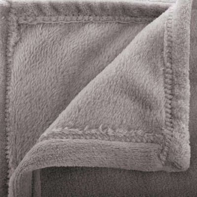 Koc Flanelowy szary 130x180cm na Arena.pl