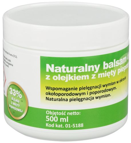 Balsam do wymion z olejkiem z mięty pieprzowej ”12”, 500 ml, Can Agri na Arena.pl