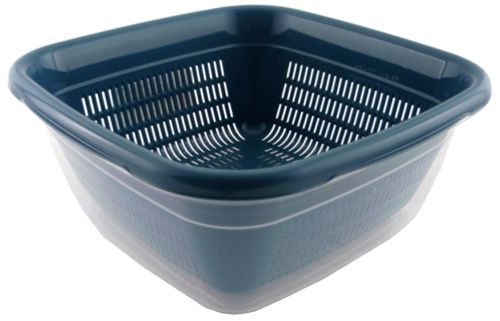 MISKA Z SITKIEM OCIEKACZEM 3,8 L KWADRATOWA na Arena.pl