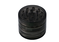 Plastikowy Crusher do Mielenia Tytoniu Suszu CBD Młynek Grinder Czarny