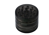 Plastikowy Crusher do Mielenia Tytoniu Suszu CBD Młynek Grinder Czarny