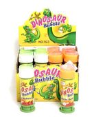 bańki mydlane 12szt dino