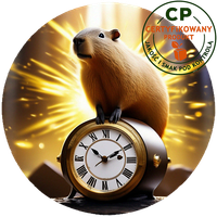 Opłatek waflowy na tort - Kapibara