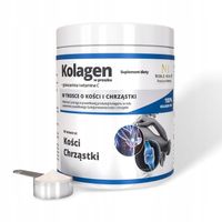 Kolagen w proszku + witamina C + glukozamina noble health na zdrowe stawy