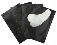 Płatki ŻELOWE Czarne pod oczy do przedłużania rzęs 100szt.