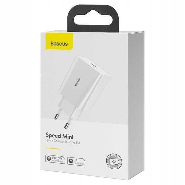 BASEUS SZYBKA ŁADOWARKA USB-C 20W DO IPHONE 12 13 14 15 PRO MAX zdjęcie 7
