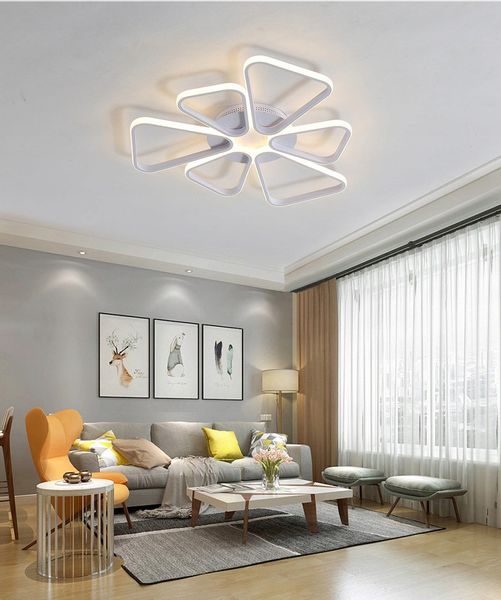 Lampa NICEA VI Wifi sufit PLAFON żyrandol 68cm LED Tuya Wobako zdjęcie 8