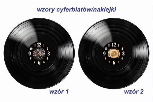 Zegar ścienny z płyty winylowej Domek w lesie 383.14 na Arena.pl