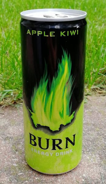 BURN Energy Drink Apple Kiwi 250ml zdjęcie 1